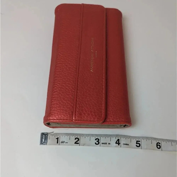 Adrienne Vittadini Pebbled Leather Wallet - Picture 7 of 8